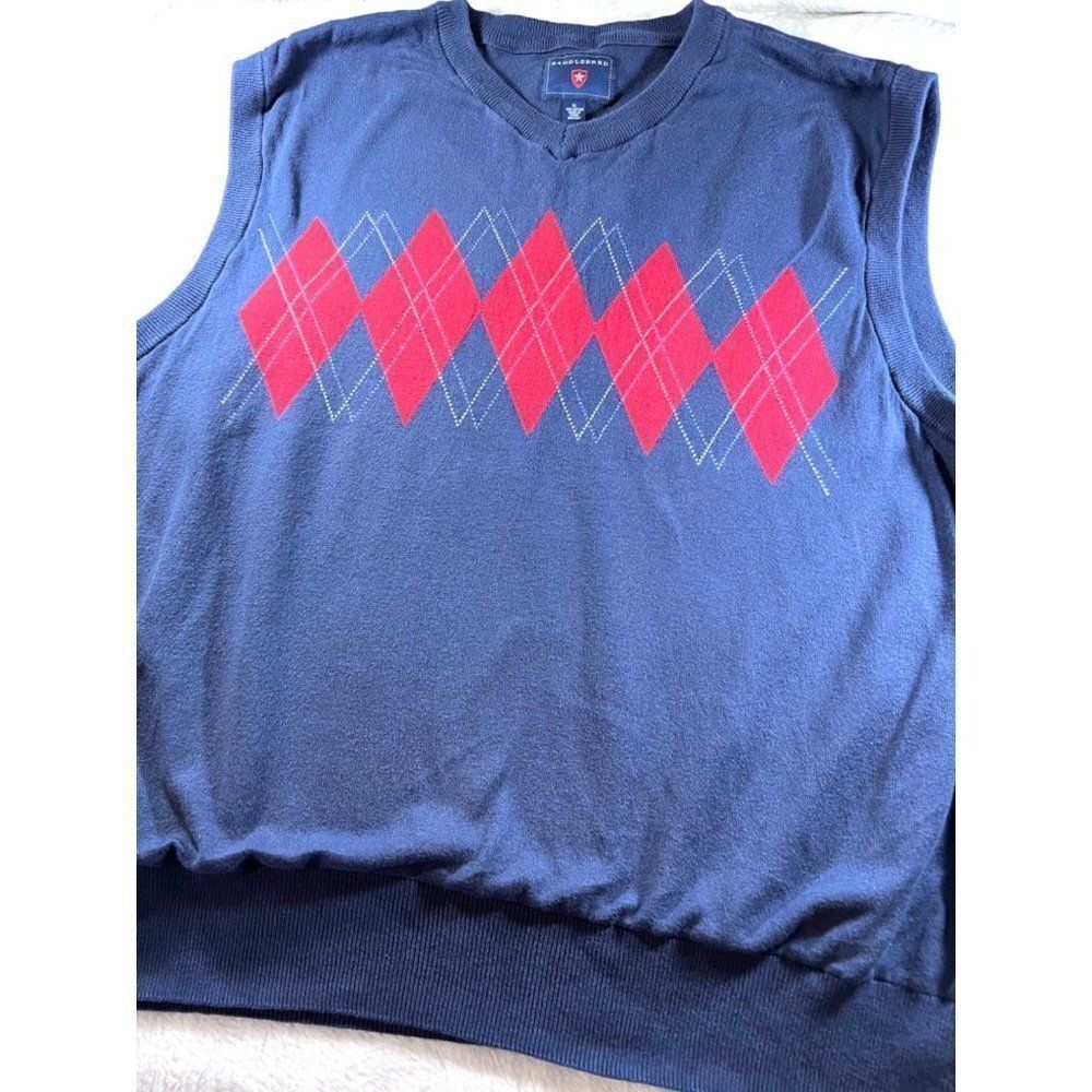 Saddlebred XL Men's Blue Vest‎